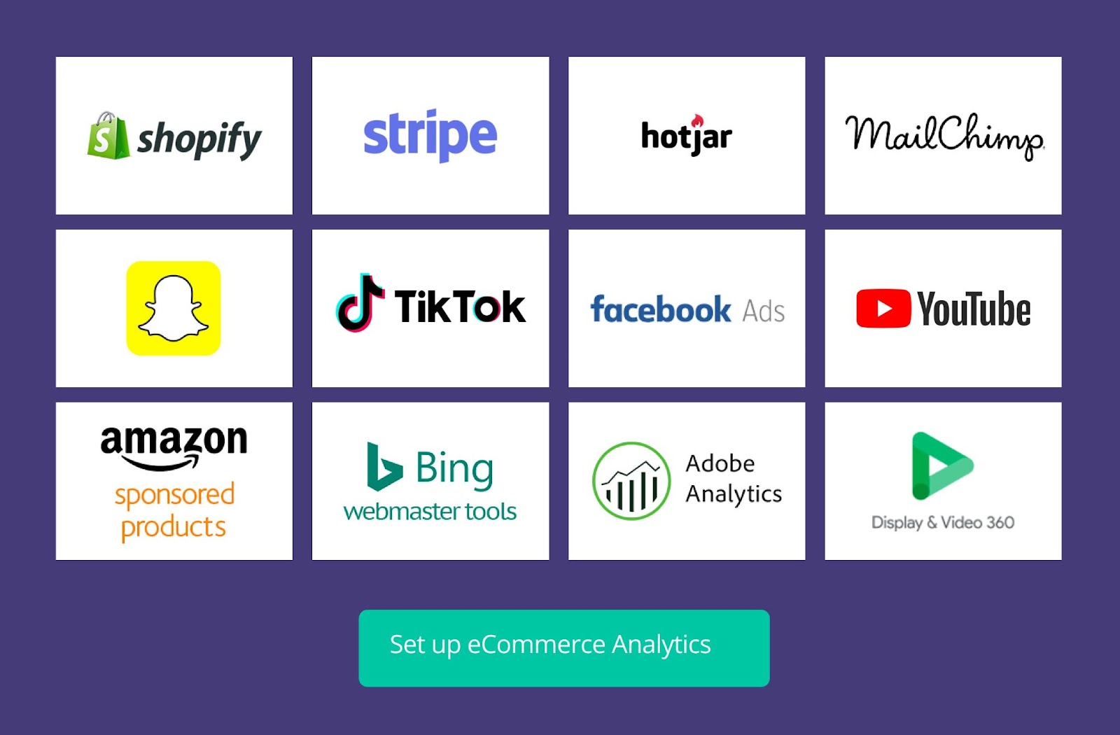 Improvado integrations